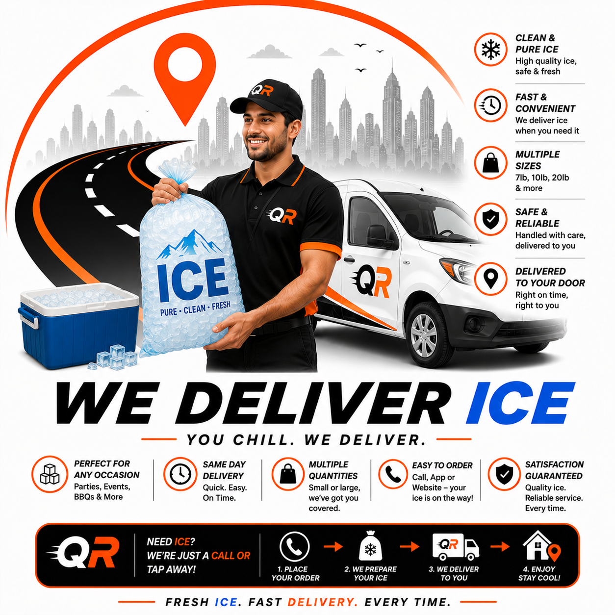 Bags of ice