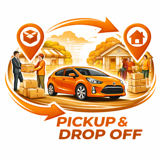 Package pick up and drop off