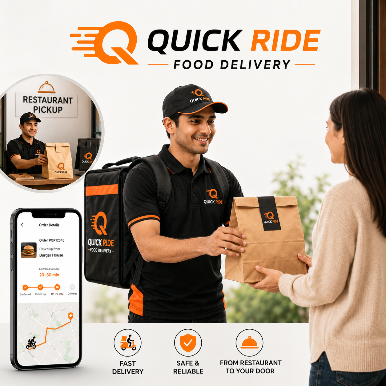 Quick Ride Food Delivery